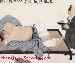 东床坦腹的故事